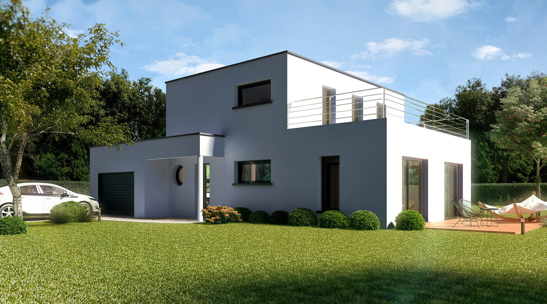 Visualisation maison architecte 3D